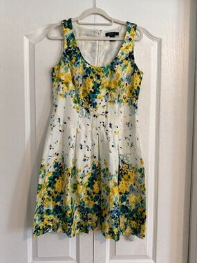 Lauren Ralph Lauren Floral Fit & Flare Dress Size 4